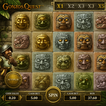 SpinIt - Gonzo's Quest Slot Game - Online Casino